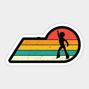 Retro Disco Dance 70s 80s Sticker